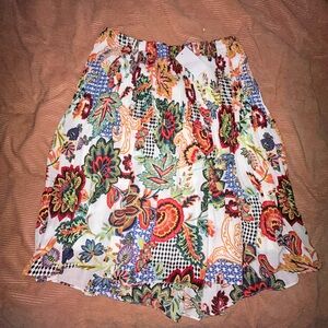 Ninety Clothing floral skirt